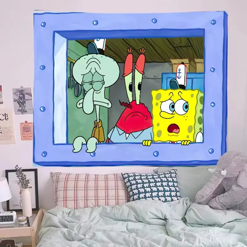 Cartaz Bob Esponja 3D