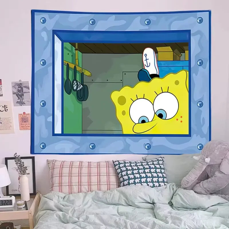 Cartaz Bob Esponja 3D